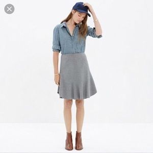 Madewell Wool Skirt